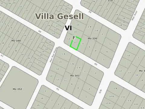 Terreno en Venta en Mar Azul, USD 100.000