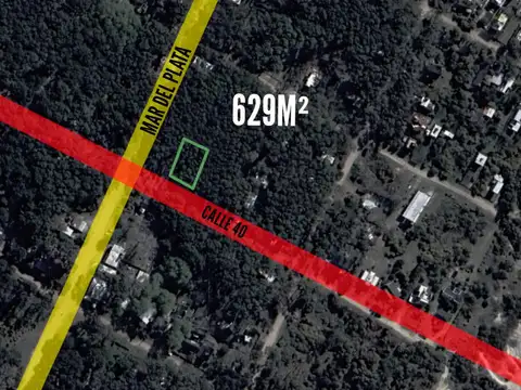 Terreno en venta - 629mts2 - Mar Azul