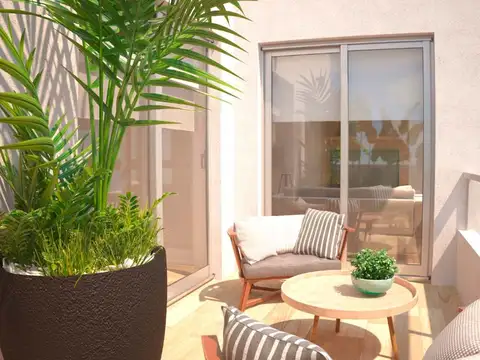 Departamento 3 ambientes con 1 baño