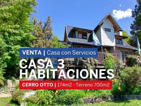 Casa en Venta 3 habitaciones - Cerro Otto