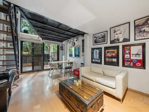 Departamento Duplex en Belgrano -Balcon Terraza -parrilla .