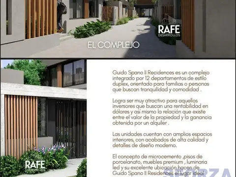 Departamento en Venta con 1 cocheras