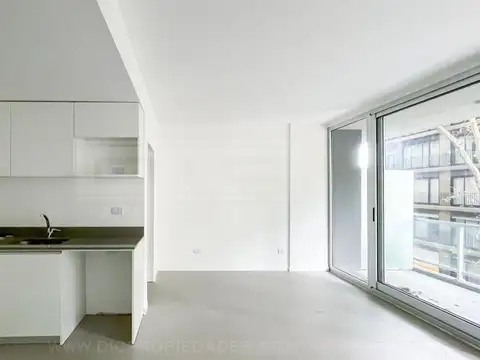 Departamento Monoambiente con 1 baño