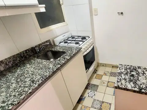 Departamento 2 ambientes con 1 baño