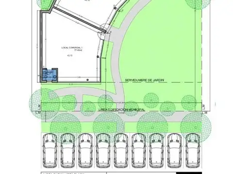 Oficina Monoambiente con 1 baño