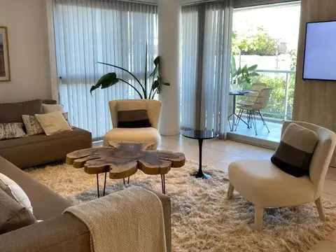 Hermoso 3 ambientes amplio en complejo jardines y amenities