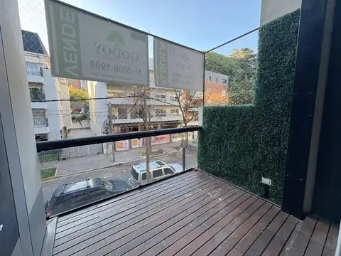 Departamento 2 ambientes con 2 baños