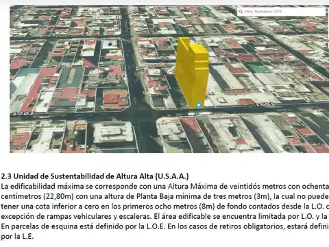 Terreno en Venta en San Nicolás, USD 228.000