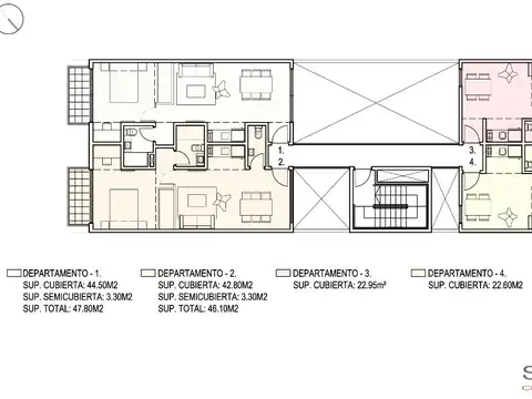 Departamento en Venta de 1 dormitorio