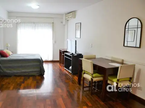 Belgrano, Studio con balcón y amenities, Alquiler temporario