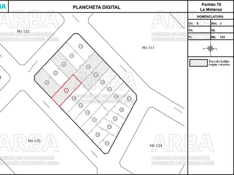 Terreno en Venta 32  mts Fondo