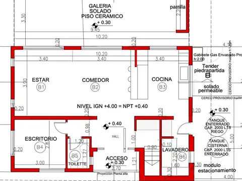 Casa 8 ambientes con 3 baños