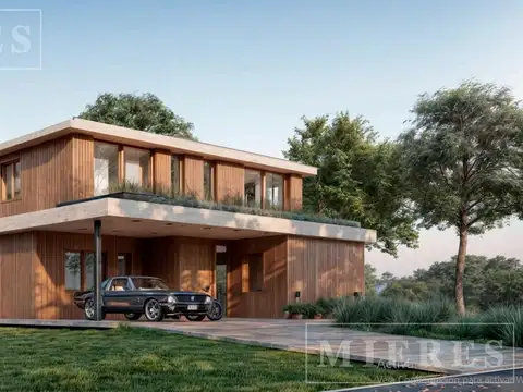 Casa en construcción en Carpinchos, Nordelta