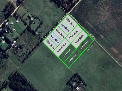 VENTA LOTE DE 3600M2 ESTACION CAMET FINANCIADO