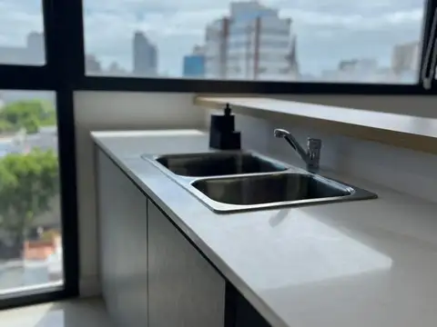 Departamento 2 ambientes con 2 baños