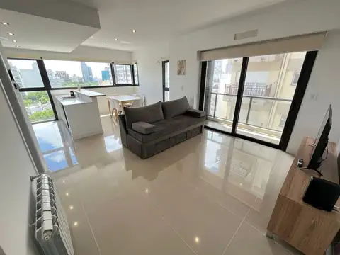 ALQUILER TEMPORARIO DEPARTAMENTO 2 AMBIENTES CON BALCON Y COCHERA. CENTRO