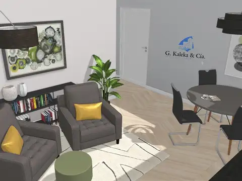 Hermoso 2 amb, piso alto, m/ lum  bcon fces Rivadavia 3900