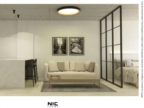 Departamento en Venta de 1 dormitorio