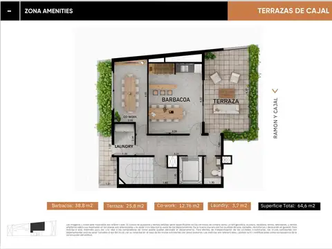 Apartamento 2 dormitorios en La Blanqueada