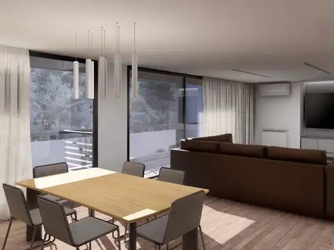 Departamento 4 ambientes con 2 baños