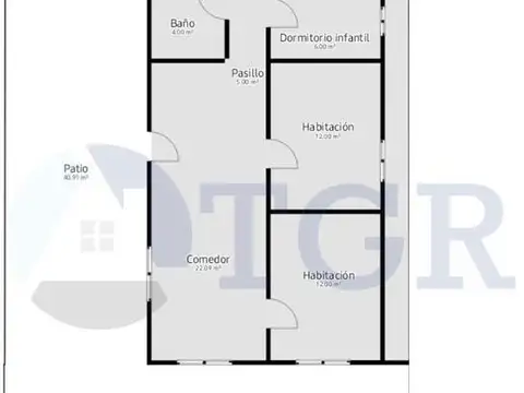 Terreno en Venta 10  mts Frente