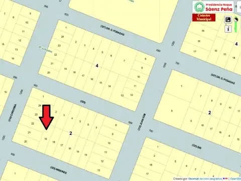 Terreno en Venta en Presidencia Roque Saenz Peña, USD 27.000