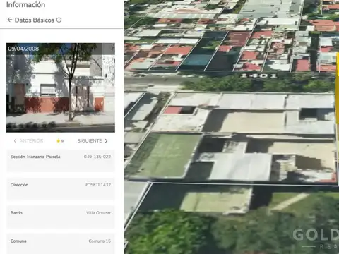 Terreno en Venta en Villa Ortuzar, USD 294.000