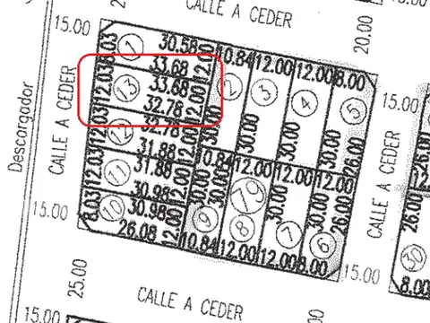 Terreno en Venta en Centenario, USD 38.500