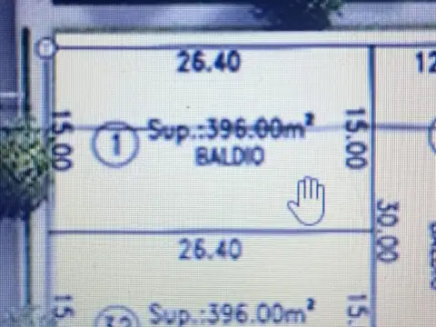 Terreno en Venta de 396,0 m2