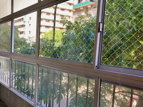 3 Ambientes  amoblado con balcón en alquiler temporario en Caballito