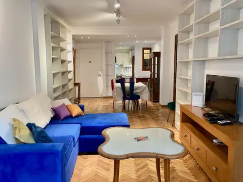 3 Ambientes  amoblado con balcón en alquiler temporario en Caballito