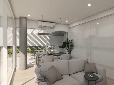 Departamento 2 ambientes con 1 baño