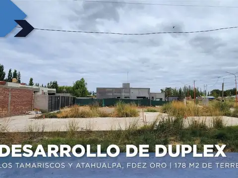 SE VENDE DESARROLLO DE DÚPLEX