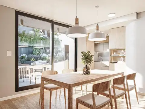 Piso exclusivo de dos dormitorios en zona centro de Rosario