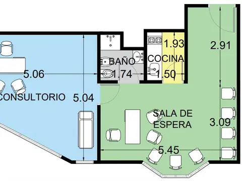 Oficina en Venta 20 años