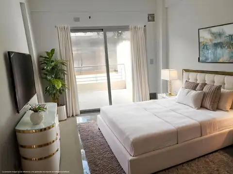 Departamento en Mataderos - MONOAMBIENTE amplio con balcón terraza, en primer piso  al contrafrente