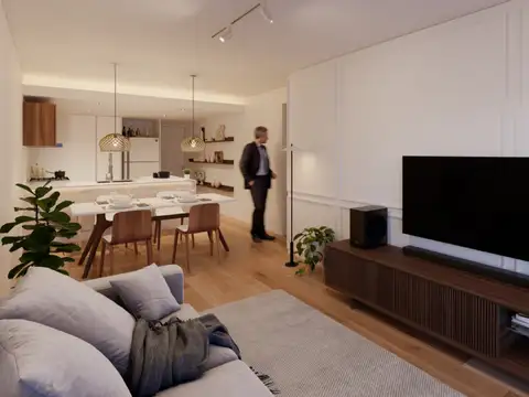 Departamento 3 ambientes con 2 baños