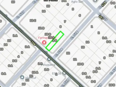 Terreno en venta - 500Mts2 - Abasto, La Plata