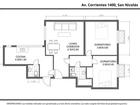 Departamento en Venta 36 años