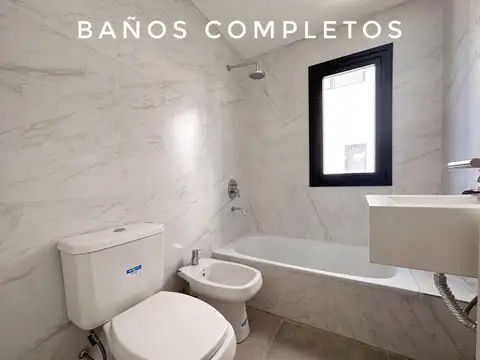 Departamento 2 ambientes con 1 baño