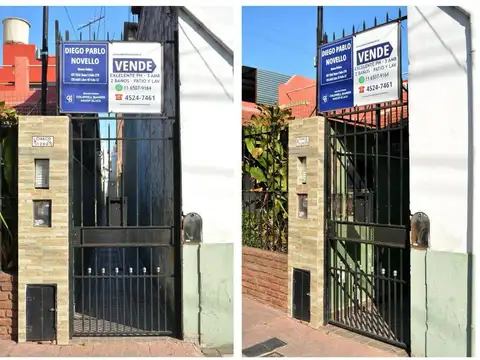 PH- Lanus Oeste - 3 Ambientes - Refaccionado a Nuevo - Doble Patio  -  Listo para Mudarse