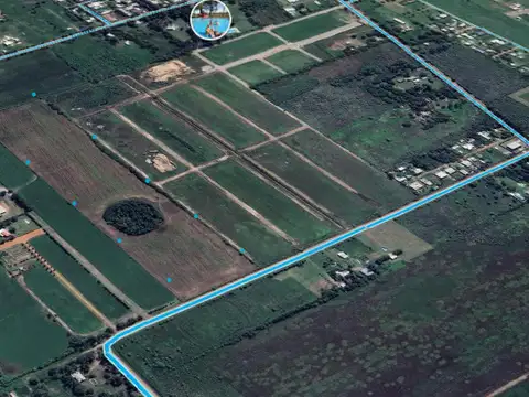 Campo en venta de 7,87 hectáreas en Ibarlucea, ubicado sobre RP34-S, zona de expansión con excelente conectividad y alto potencial de revalorización.