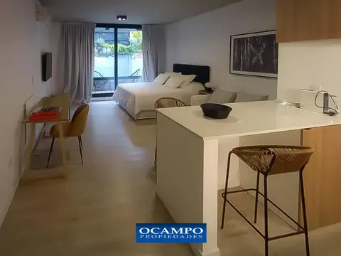 Departamento en PB con Patio Jardin