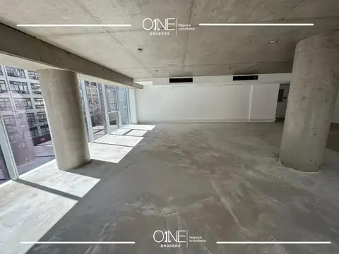 Oficina en Av. Cordoba esquina Uruguay 181m2  a estrenar  