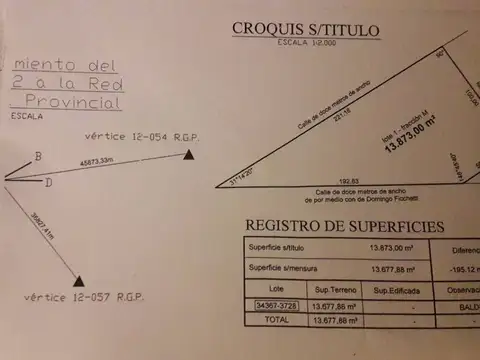 Terreno en Venta en Rio Cuarto, USD 890.000