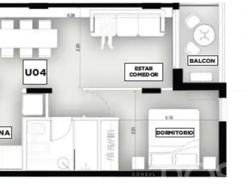 Departamento en Venta en Pichincha, USD 100.050
