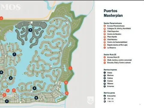 Terreno en Venta en Puertos - Barrio Amarras, USD 95.000