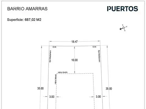 BARRIO AMARRAS -PUERTOS / ESCOBAR