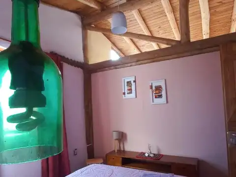 Casa 2 ambientes con 2 baños