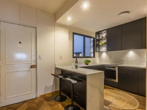 Departamento 2 ambientes con 2 baños